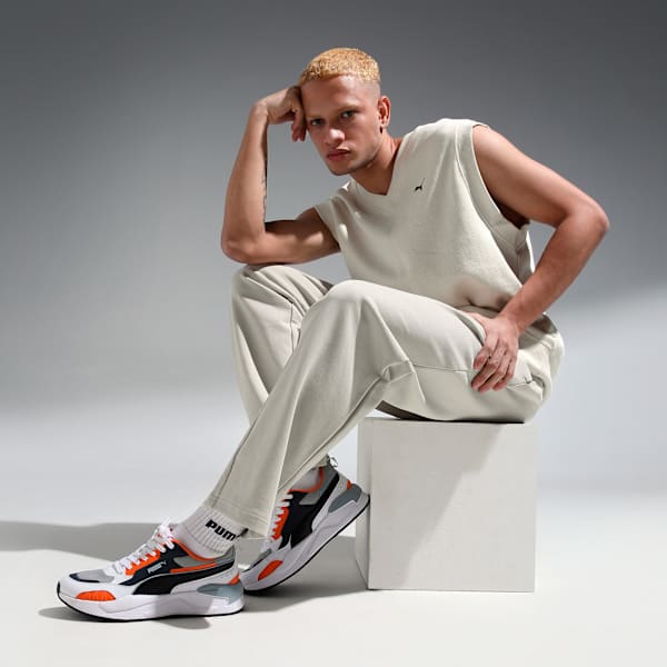 Puma X-Ray 2 Square Retro Style Sneakers Orange