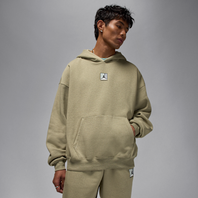 Nike Graphic Pullover Hoodie Gray