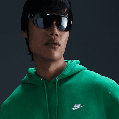 Nike Pullover Fleece Hoodie Green