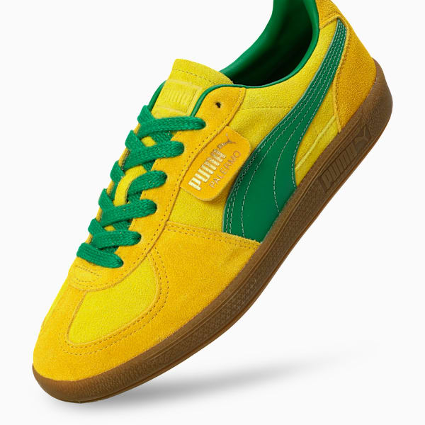 Puma Palermo Classic Comfort Low Boot Sneakers Yellow