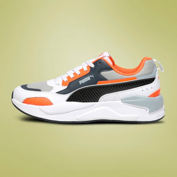 Puma X-Ray 2 Square Retro Style Sneakers Orange