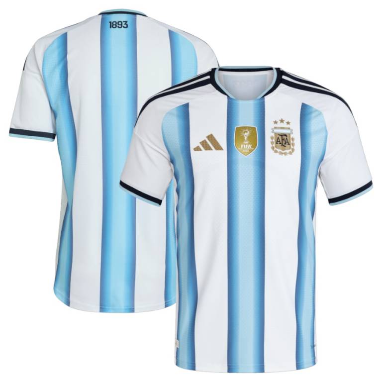 Argentina 26 Home Authentic Jersey